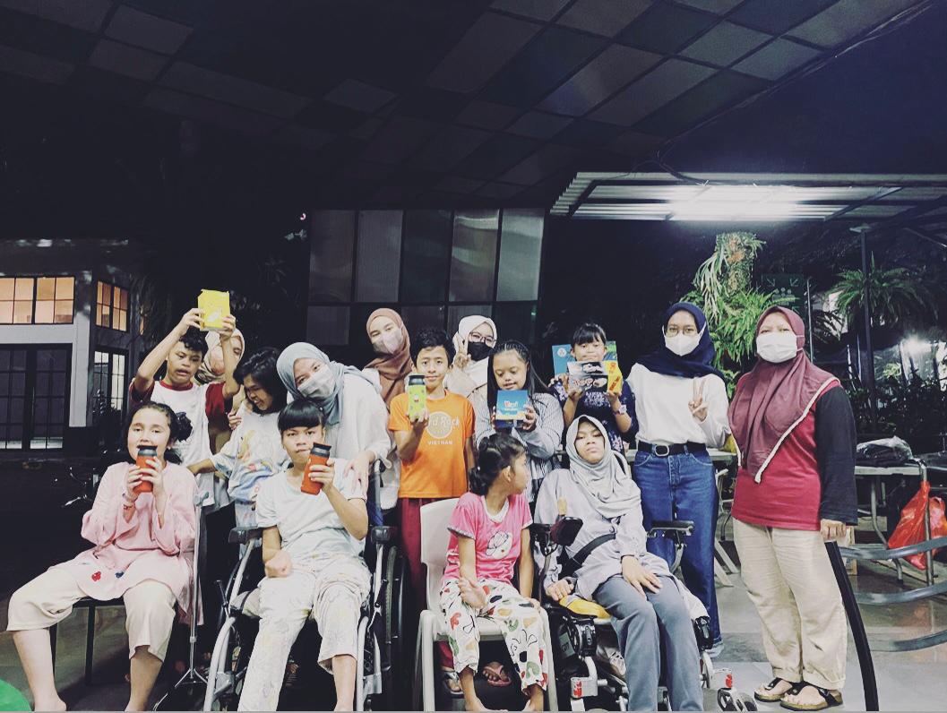 Kegiatan Ruang Terang bersama komunitas difabel